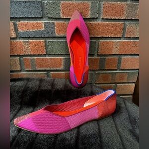 ROTHY’S The Point - Size 10.5 in Metallic Pomegranate (Limited Edition)